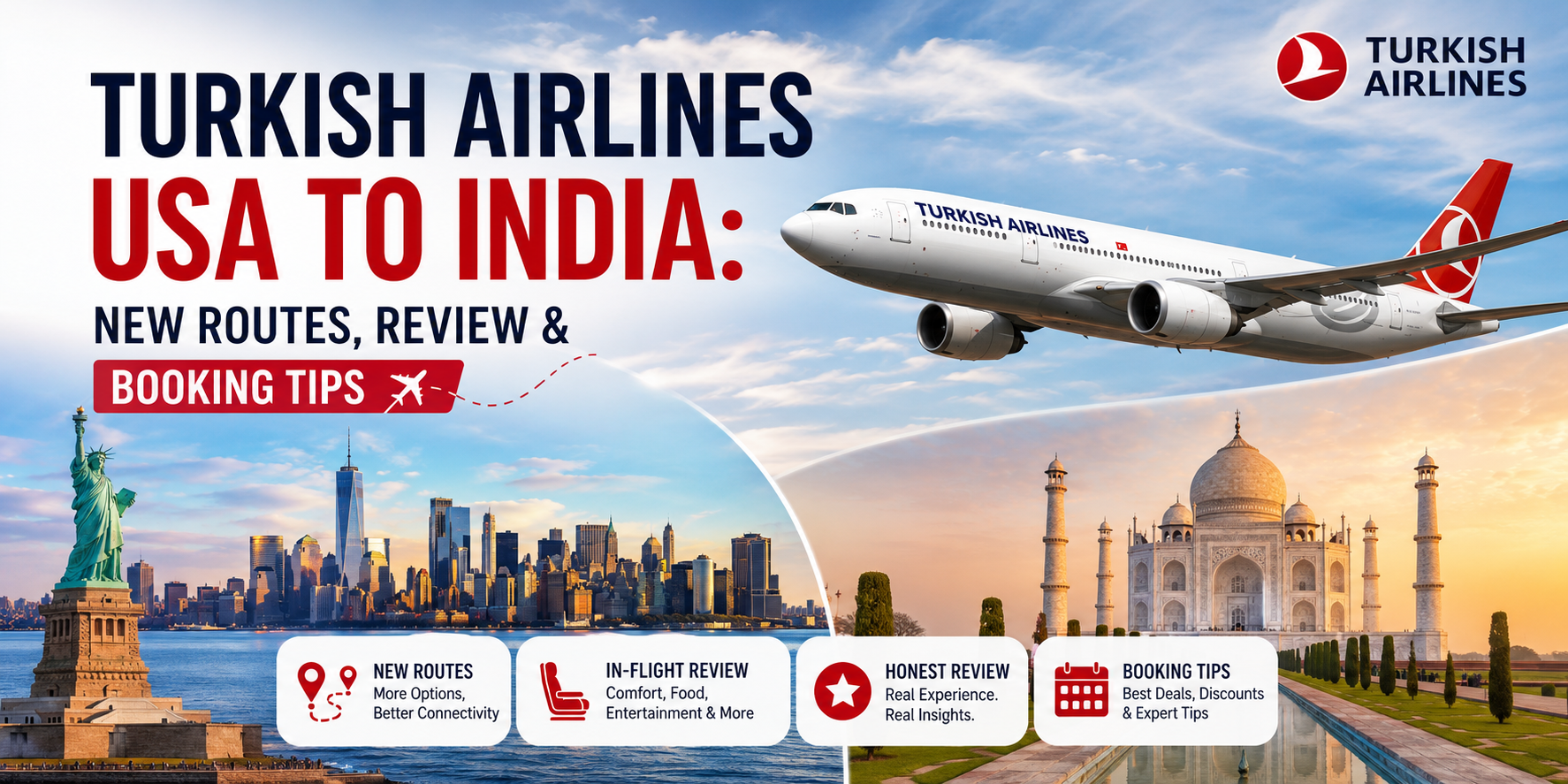 Turkish Airlines USA to India